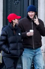 DUA LIPA and Callum Turner Out for a Walk in Paris 01/24/2026