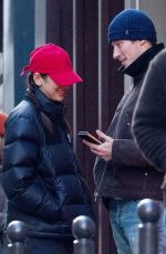 DUA LIPA and Callum Turner Out for a Walk in Paris 01/24/2026