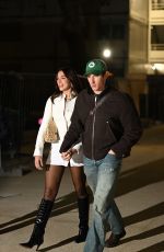DUA LIPA and Callum Turner Out for Dinner in Paris 01/26/2026