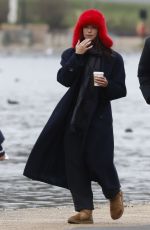 DUA LIPA and Callum Turner Out for Dog Walk at Hyde Park in London 12/30/2025