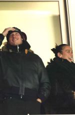 DUA LIPA at Arsenal vs. Aston Villa EPL Match in London 12/30/2025