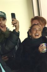 DUA LIPA at Arsenal vs. Aston Villa EPL Match in London 12/30/2025