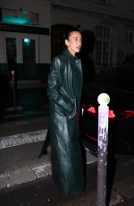 DUA LIPA Night Out with Callum Turner and Her Younger Brother in Paris 01/29/2026