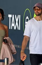 EIZA GONZALEZ and Grigor Dimitrov Arrives at Brisbane Airport Ahead of Brisbane International 01/01/2026
