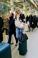 ELIZABETH DEBICKI Arrives Back in UK on Eurostar After a Trip to Paris Fashion Week 01/28/2026