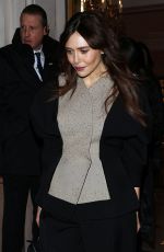 ELIZABETH OLSEN Leaves Her Hotel in Paris 01/25/2026