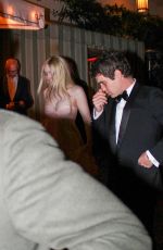 ELLE and DAKOTA FANNING at Golden Globes Afterparty at Chateau Marmont in Los Angeles 01/11/2026