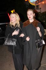 ELLE and DAKOTA FANNING Night Out at Chateau Marmont inLos Angeles 01/21/2026