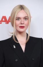ELLE FANNING at 2026 Annual Movies for Grownups Awards with AARP in Beverly Hills 01/10/2026