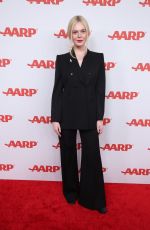 ELLE FANNING at 2026 Annual Movies for Grownups Awards with AARP in Beverly Hills 01/10/2026