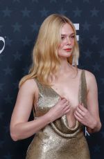 ELLE FANNING at 31st Annual Critics Choice Awards in Santa Monica 01/04/2026