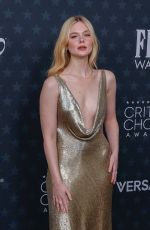 ELLE FANNING at 31st Annual Critics Choice Awards in Santa Monica 01/04/2026