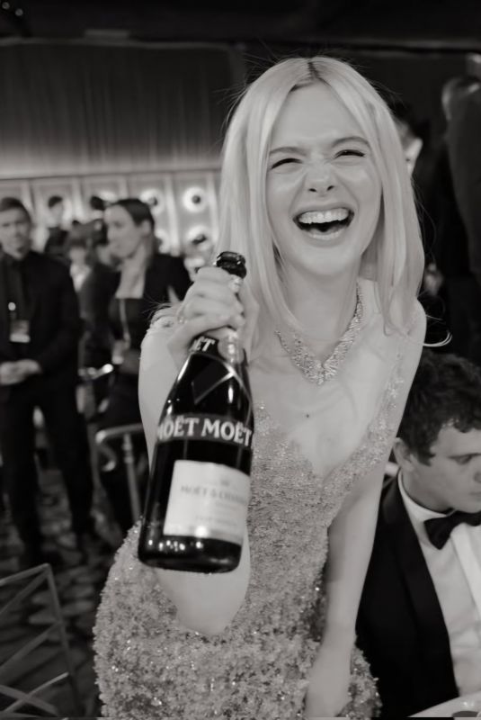 ELLE FANNING  - Golden Globes, January 2026