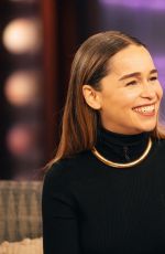EMILIA CLARKE and HALEY LU RICHARDSON at Kelly Clarkson Show 01/22/2026