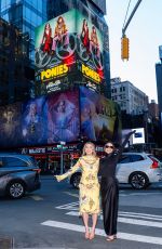 EMILIA CLARKE and HALEY LU RICHARDSON Visit a Ponies Billboard at Times Square in New York City 01/15/2026