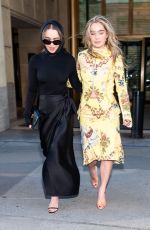EMILIA CLARKE and HALEY LU RICHARDSON Visit a Ponies Billboard at Times Square in New York City 01/15/2026