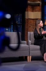 EMILIA CLARKE at Late Night with Seth Meyers 01/12/2026