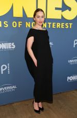 EMILIA CLARKE at Ponies Premiere in New York 01/14/2026