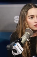 EMILIA CLARKE at SiriusXM Studios in New York City 01/14/2026