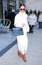 EMILIA CLARKE Out and About in SoHo in New York City 01/13/2026