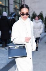 EMILIA CLARKE Out and About in SoHo in New York City 01/13/2026