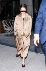 EMILIA CLARKE Out and About in SoHo in New York City 01/14/2026