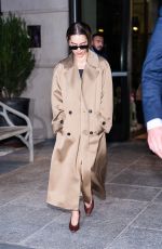 EMILIA CLARKE Out and About in SoHo in New York City 01/14/2026