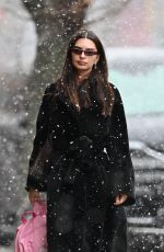 EMILY RATAJKOWSKI Braves Snow To Go Out for Lunch in New York City 01/17/2026