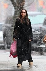EMILY RATAJKOWSKI Braves Snow To Go Out for Lunch in New York City 01/17/2026