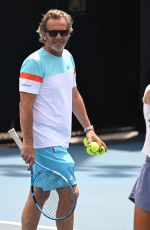 EMMA RADUCANU at a Practice Session at 2026 Australian Open in Melbourne 01/19/2026