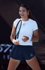 EMMA RADUCANU at a Practice Session at 2026 Australian Open in Melbourne 01/20/2026