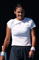 EMMA RADUCANU at a Practice Session at 2026 Australian Open in Melbourne 01/20/2026