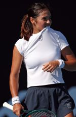 EMMA RADUCANU at a Practice Session at 2026 Australian Open in Melbourne 01/20/2026