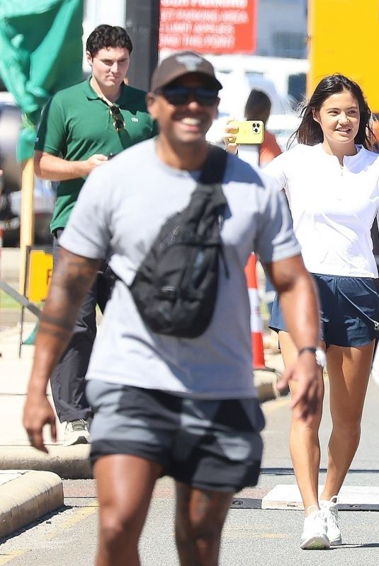 EMMA RADUCANU Joins Her Team Great Britain United Cup Teammates at Rottnest Island 12/31/2025