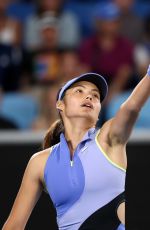 EMMA RADUCANU Wins 1st Round Match at Australian Open 01/18/2026