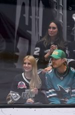 EMMA ROBERTS at Los Angeles Kings vs San Jose Sharks Game in Los Angeles 01/07/2026