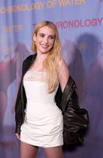 EMMA ROBERTS at The Chronology of Water Premiere at 2220 Arts + Archive in Los Angeles 01/08/2026