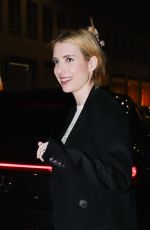 EMMA ROBERTS Out for Diiner at Nobu in Milan 01/19/2026