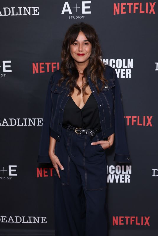 EMMANUELLE CHRIQUI at The Lincoln Lawyer Season 4 Premiere 01/28/2026