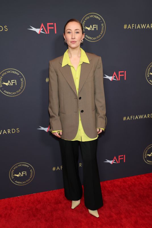 ERIN DOHERTY at AFI Awards 2025 at Four Seasons Hotel in Beverly Hills 01/09/2026