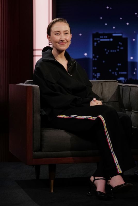 ERIN DOHERTY at Jimmy Kimmel Live! 01/05/2026