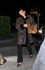 HAILEY BIEBER Arrives at Churchome at Saban Theater in Beverly Hills 01/28/2026