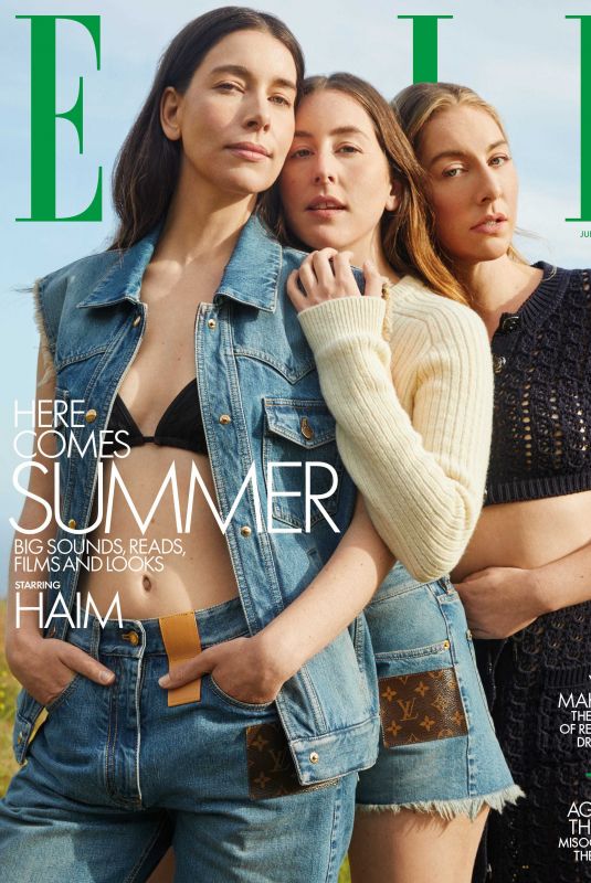HAIM for Elle UK, July 2023