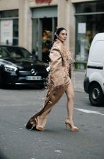 HEART EVANGELISTA Arrives at Ashi Studio Haute Couture Spring Summer 2026 Show at Paris Fashion Week 01/29/2026