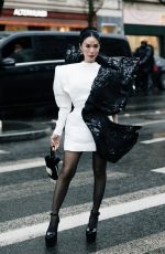 HEART EVANGELISTA Arrives at Stephane Rolland Show at Paris Fashion Week 01/27/2026