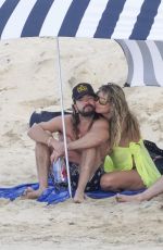 HEIDI KLUM and Tom Kaulitz at a Beach in St Barts 01/06/2026