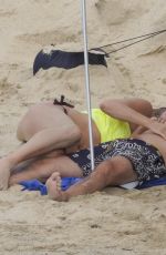 HEIDI KLUM and Tom Kaulitz at a Beach in St Barts 01/06/2026