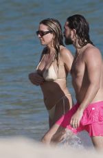 HEIDI KLUM in Bikini at a Beac in Saint Barthelemy 01/04/2026
