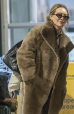 HILARY DUFF Arrives at Airport in Toronto 01/22/2026
