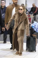 HILARY DUFF Arrives at Airport in Toronto 01/22/2026